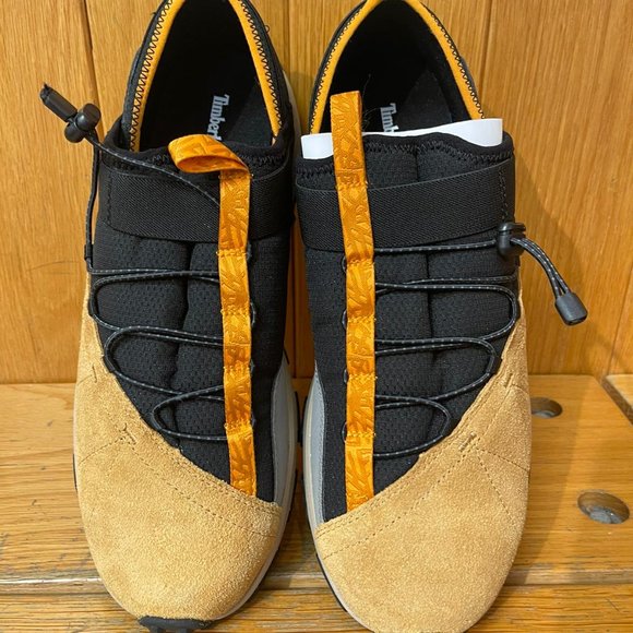 TIMBERLAND MEN\'S WINSOR TRAIL SLIP ON WHEAT SUEDE W BLACK SHOES A5TPZ main image 13